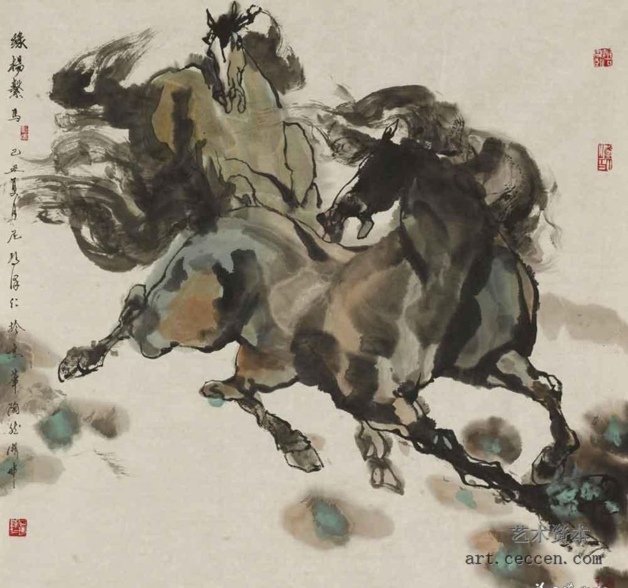 绿杨系马