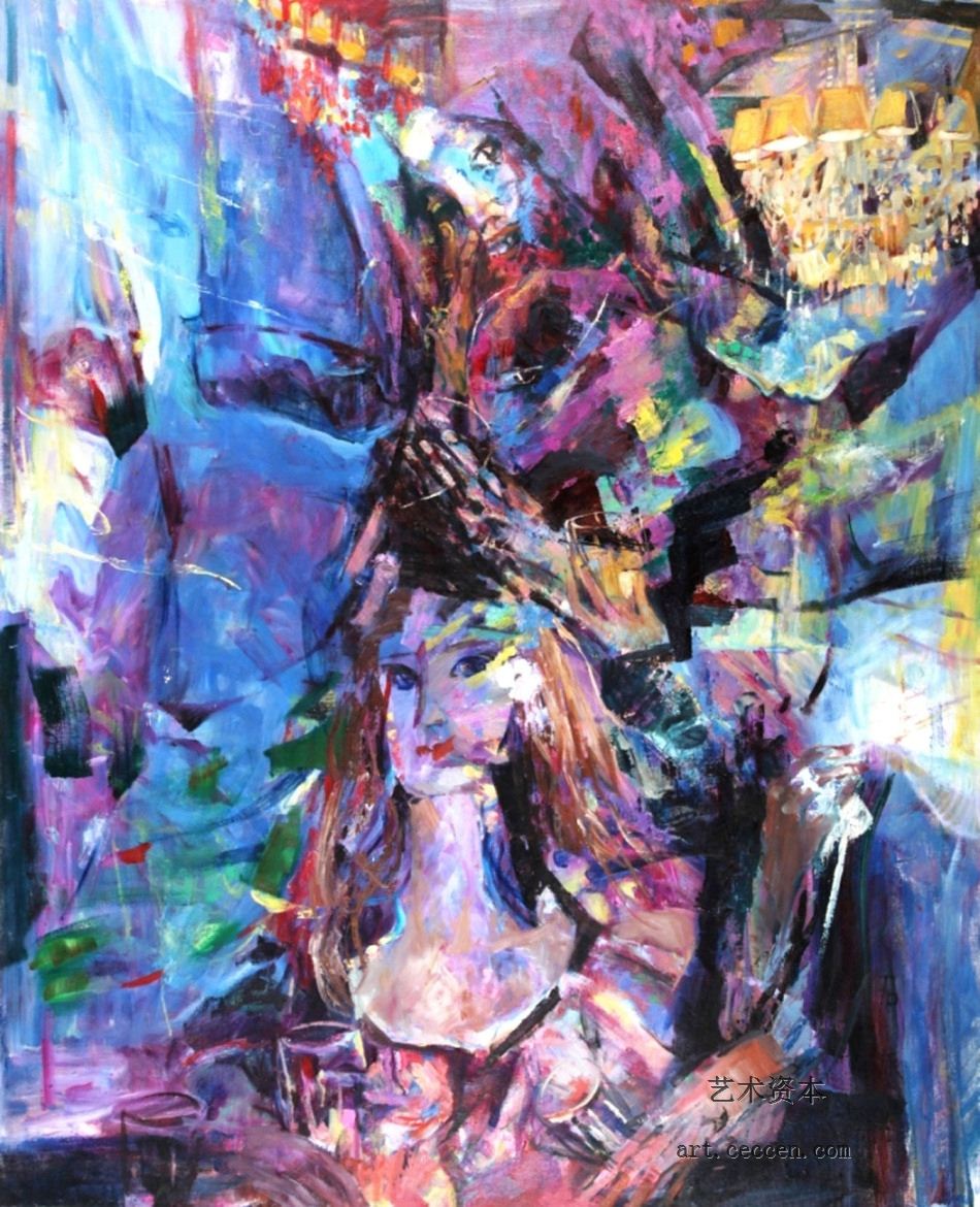迷梦1984年作130X160cm