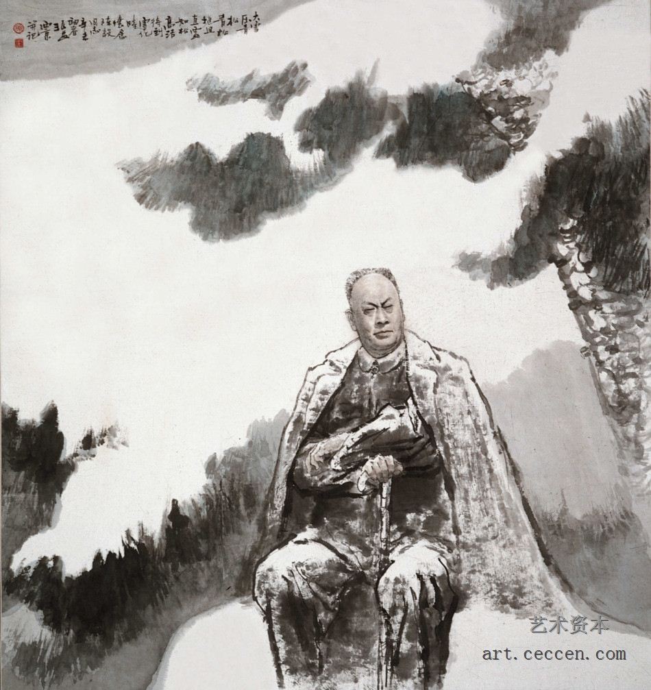 陈毅诗意133cm×123cm1991