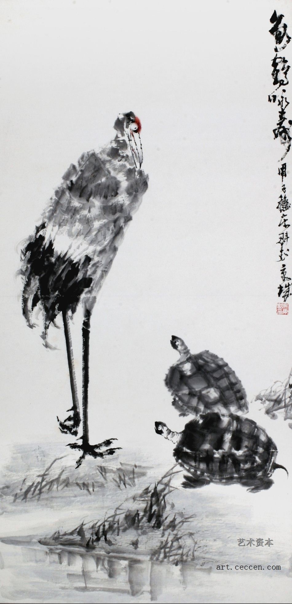 龟鹤咏寿