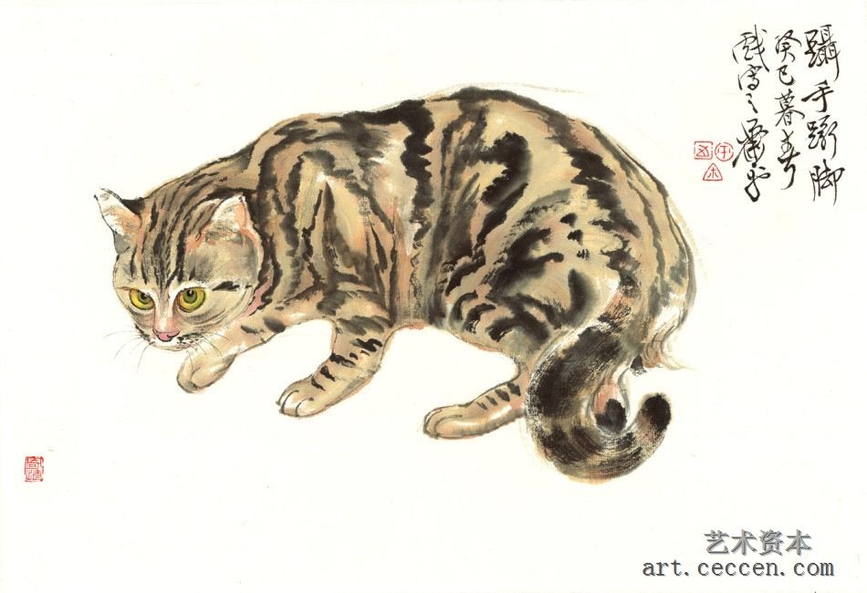 2013年萧平作品《蹑手蹑脚》