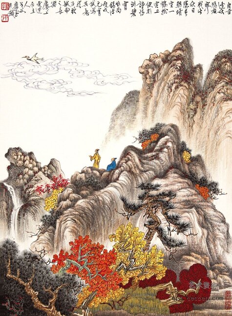 刘禹锡诗意2006