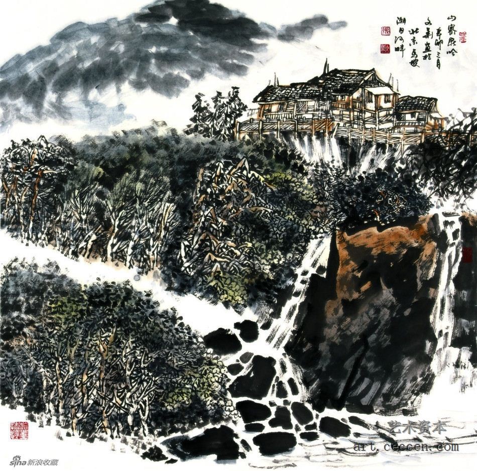 山寨泉吟68cmx68cm2011年