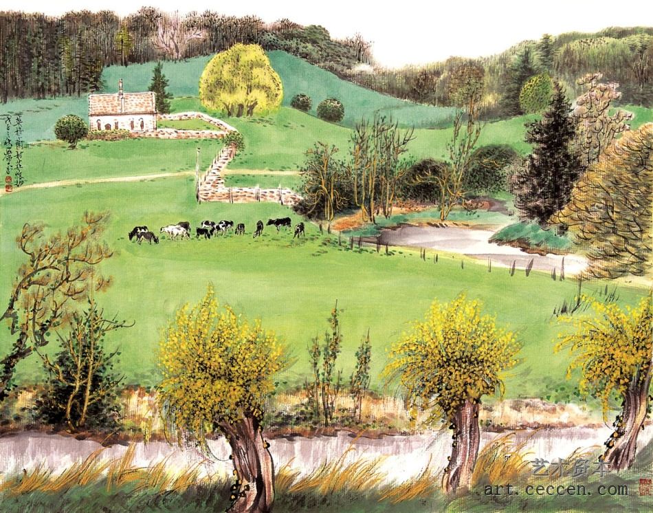 英格兰村庄牧场2008