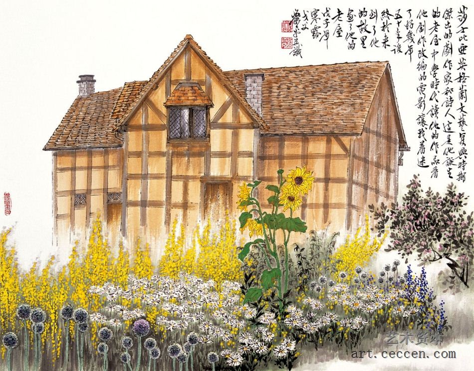 莎士比亚故乡的老屋（英国）2008