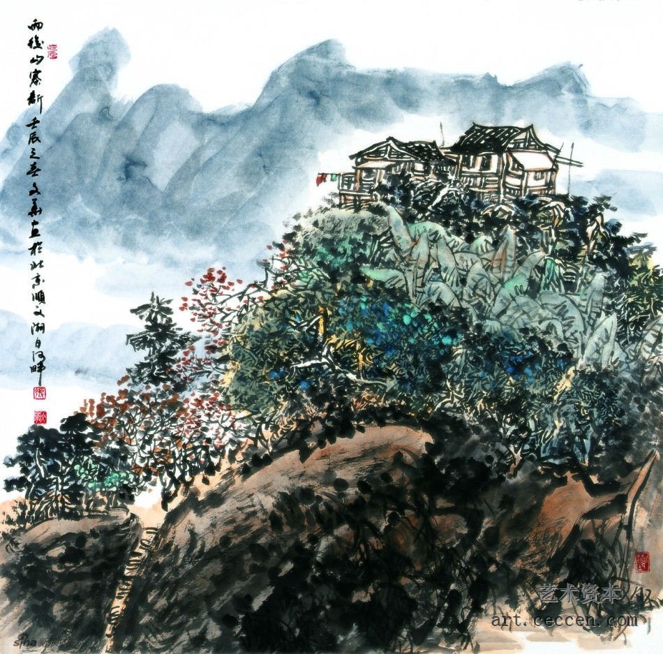 雨后山寨新68x68cm