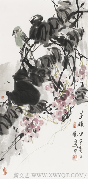 《丰硕》34x69cm