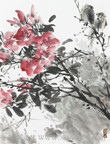 《悄语》34x56cm