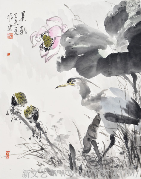 《晨影》54x68cm