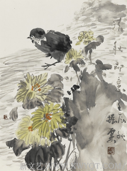 《清秋》35x47cm