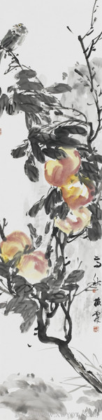 《高秋》34x138cm