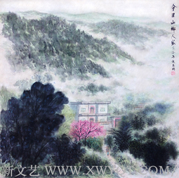 《今日山乡人家》（68cmx68cm）