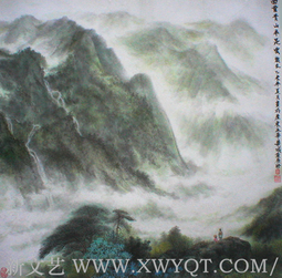 《回首青山半是云》（66cmx66cm）