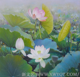 胡艺怀作品《荷香》系列
