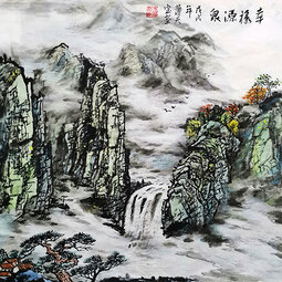 肖天宝作品《幸福源泉》