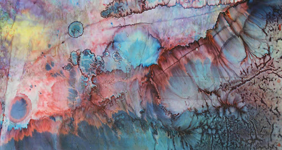 沈志斌作品13《媚色》规格：规格：125×260cm