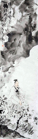 黄羡作品14《羲之爱鹅》