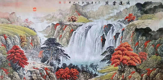 王水胜作品17《鸿运当头》