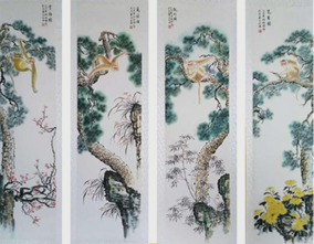 王水胜作品19《梅兰竹菊》