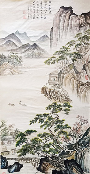 王水胜作品5《湖山春晓》