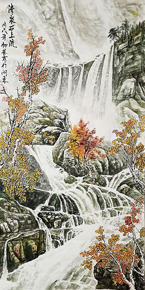 王水胜作品6《清泉石上流》