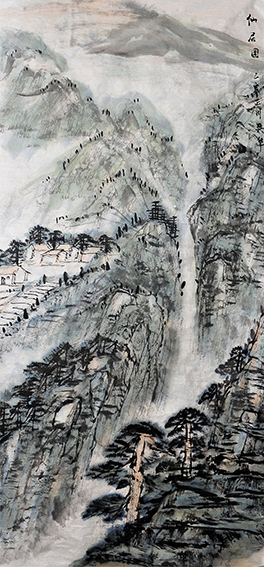 李英华作品16《仙居图》
