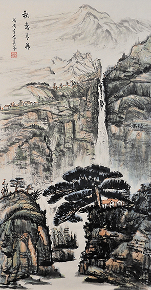 李英华作品18《秋意尽染》