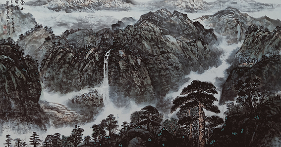 李英华作品8《苍山雲藹》
