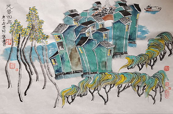 章志华作品13《风景如画》