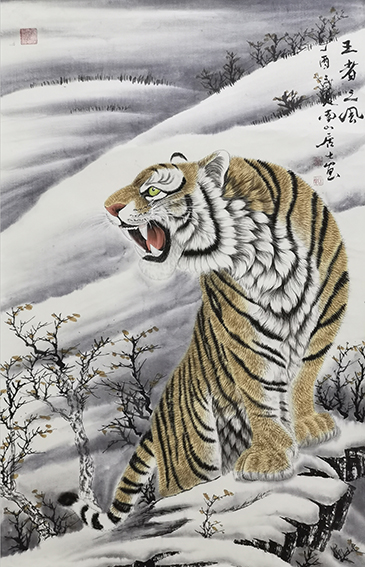 单耀宗作品14《王者之风》