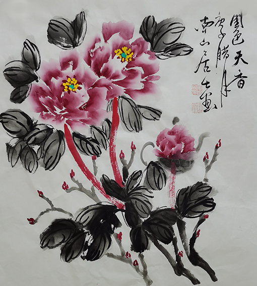 单耀宗作品1《国色天香》