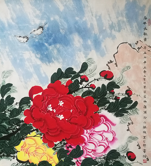 肖宗林作品10《春风长歌图》