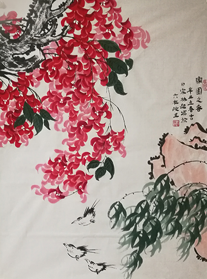 肖宗林作品14《家园之春》