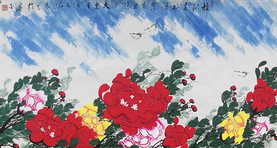 肖宗林作品19《神州春分浩荡》