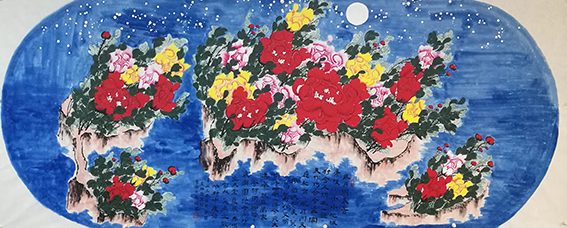 肖宗林作品20《风月同天图》