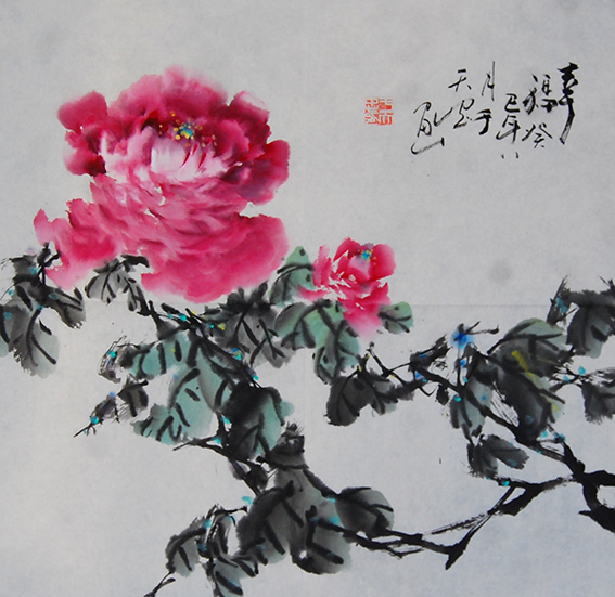 于天忠作品4《幸福》