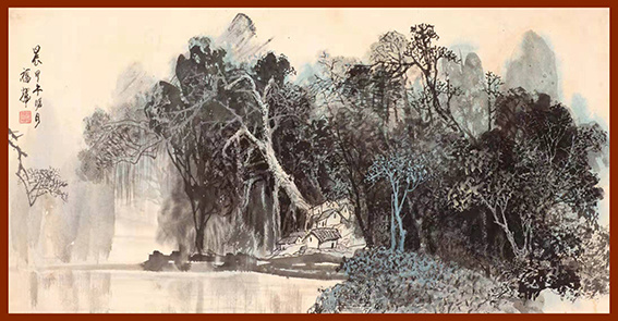 陈福耀作品13《晨韵》