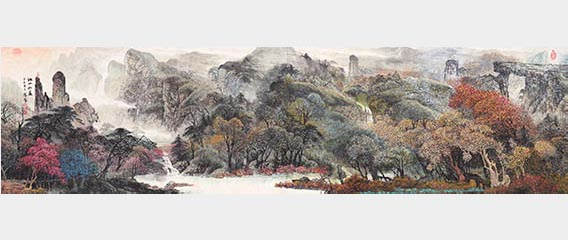 陈福耀作品17《江山如画》