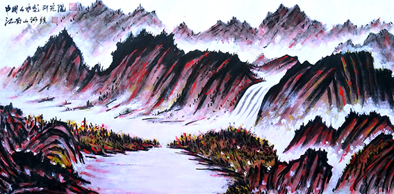 周宣成作品《江南山河秀》