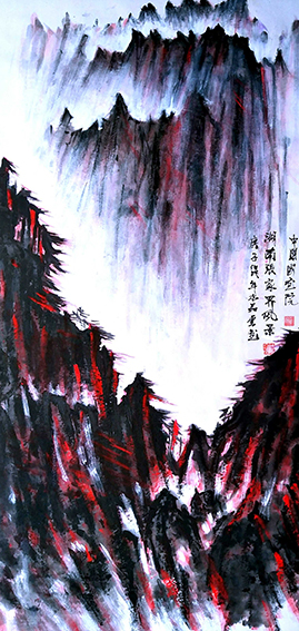 周宣成作品《湖南张家界风景》