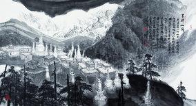 陈鹏同作品《吉祥山岗》
