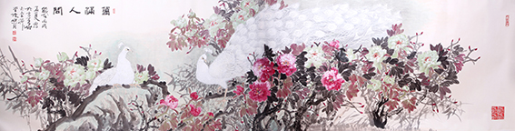 陈鹏同作品《春满人间》