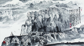 陈鹏同作品《札达土林》