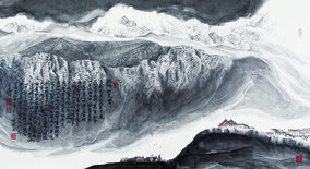 陈鹏同作品《纯净的天空》