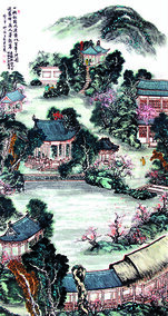 萧辅文作品10《绍兴沈园》（仿宋）