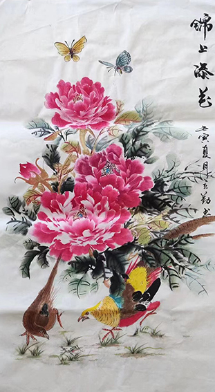 庄立勤作品3《锦上添花》