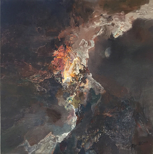 《山之梦》100X100cm（2013年）.jpg