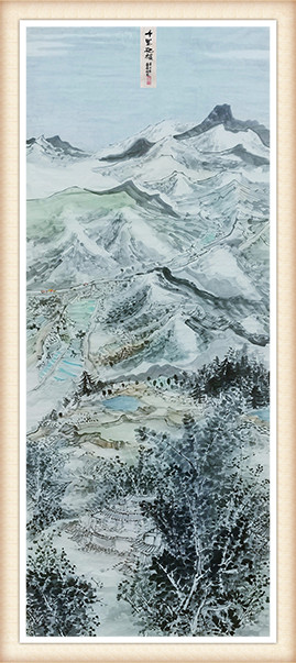 抗击疫情《千里驰援》，郑圣泉.jpg