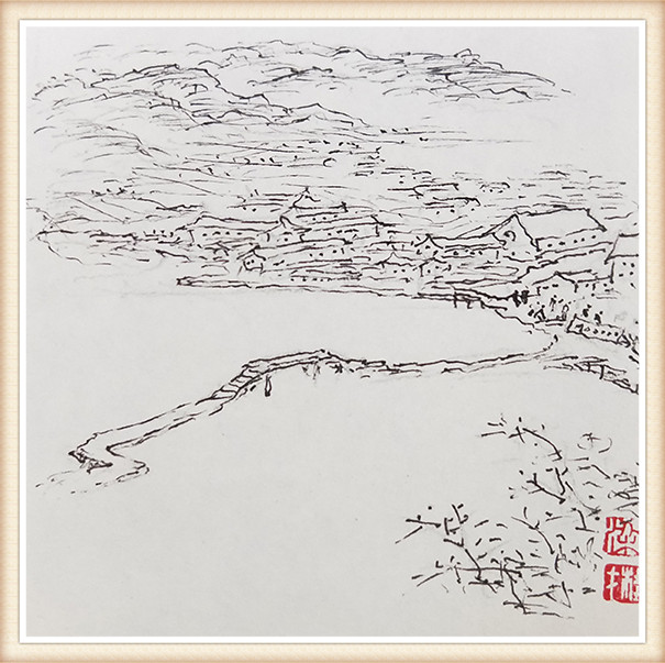 梁桂才 《封村》之二.jpg