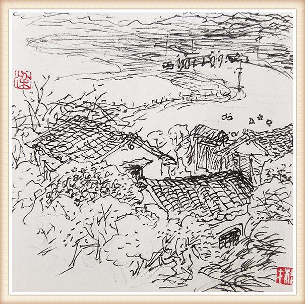 梁桂才 《封村》之三.jpg